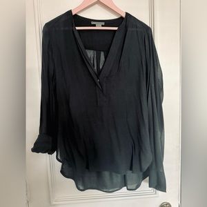 Vince classic lightweight V neck Tunic
